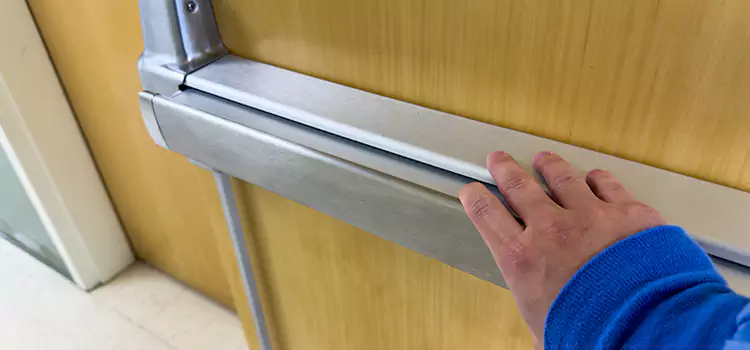 Installing a Push Bar on a Door New Brunswick